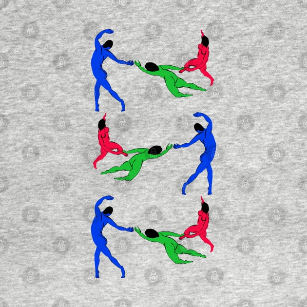 RGB La Danse by Henri Matisse Remix by thappier